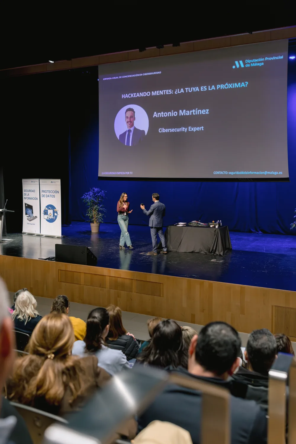 Una actuación de Antonio en el auditorio